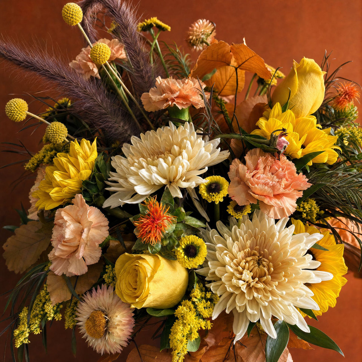 Warm Autumn orange pumpkin